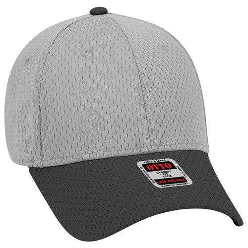 OTTO CAP® 6 Panel Low Profile Baseball Cap Crown Split