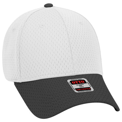 OTTO CAP® 6 Panel Low Profile Baseball Cap Crown Split