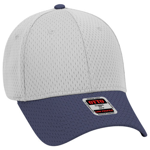 OTTO CAP® 6 Panel Low Profile Baseball Cap Crown Split