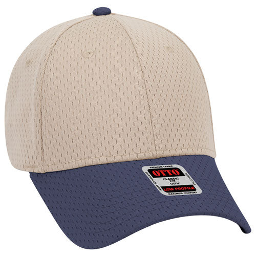 OTTO CAP® 6 Panel Low Profile Baseball Cap Crown Split
